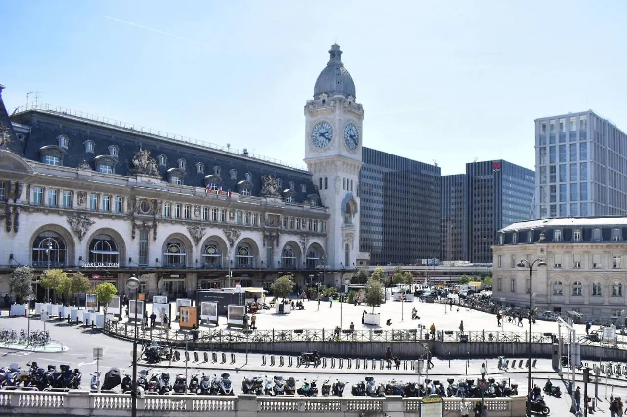 Apartment Charming 2 Bedroom With View Of Gare De Lyon